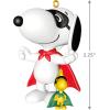 Hallmark Keepsake Halloween Ornament 2025, Peanuts Spooky Snoopy Musical with Light, Halloween Decorations(Snoopy Masked Marvel)