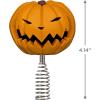 Hallmark Keepsake Mini 4.14″ Christmas Tree Topper, Disney Tim Burton’s The Nightmare Before Christmas Pumpkin King, Gifts for Disney Fans(The Nightmare Before Christmas)