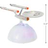 Hallmark Keepsake Tabletop Decoration, Star Trek U.S.S. Enterprise NCC-1701 With Light and Sound, Gifts for Star Trek Fans