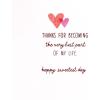 Hallmark LGBT Valentine’s Day Card for Wife or Girlfriend (Beautiful You)(Ivory   Gold   Pink   Purple)