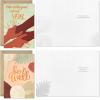 Hallmark Mahogany Thinking of You, Support, Get Well Card Assortment (16 Cards with Envelopes)