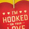 Hallmark Mahogany Valentine’s Day Card for Husband (Hooked On You)(Multicolor)