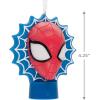 Hallmark Marvel Spider-Man Face on Web Christmas Ornament with Light(Spider-Man with Lights)