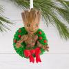 Hallmark Marvel Studios Guardians of The Galaxy Vol. 3 Rocket Christmas Ornament(Groot in Wreath)