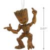 Hallmark Marvel Studios Guardians of The Galaxy Vol. 3 Rocket Christmas Ornament(Little Groot)