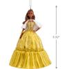 Hallmark Mattel Holiday Barbie 2023 Christmas Ornament(Black Holiday Barbie 2023)