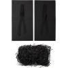 Hallmark Medium Gift Boxes with Bow and Shredded Paper Fill, Pack of 2 (Black 8 inch Box) for Weddings, Graduations, Birthdays, Father’s Day, Groomsmen Gifts, All Occasion(Black)