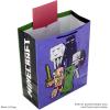 Hallmark Minecraft Gift Bag Bundle (2 Bags: 13″ Large Blue Bag, 15″ Extra Large Green) for Birthdays, Christmas, Valentine’s Day, Halloween, Kids Parties(Minecraft)