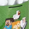 Hallmark Minecraft Gift Bag Bundle (2 Bags: 13″ Large Blue Bag, 15″ Extra Large Green) for Birthdays, Christmas, Valentine’s Day, Halloween, Kids Parties(Minecraft)