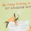 Hallmark Mother’s Day Card for Wife (In Love and Lucky) for Anniversary, Love, Romantic Birthday, Sweetest Day(Birthday Cake)