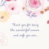 Hallmark Mothers Day Card for Wife (Thank You)(Thank You)