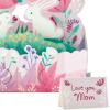 Hallmark Musical Mothers Day Pop Up Card with Light (Displayable Pot of Flowers, Plays Happy by Pharrell Williams)(Pop Up Bunnies)