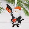 Hallmark NFL Cleveland Browns Santa Fan Christmas Ornament, Gifts for Sports Fans