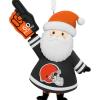 Hallmark NFL Cleveland Browns Santa Fan Christmas Ornament, Gifts for Sports Fans
