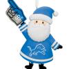 Hallmark NFL Detroit Lions Santa Fan Christmas Ornament, Gifts for Sports Fans