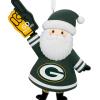 Hallmark NFL Green Bay Packers Santa Fan Christmas Ornament, Gifts for Sports Fans