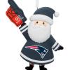 Hallmark NFL New England Patriots Santa Fan Christmas Ornament, Gifts for Sports Fans