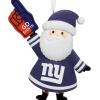 Hallmark NFL New York Giants Santa Fan Christmas Ornament, Gifts for Sports Fans