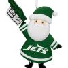 Hallmark NFL New York Jets Santa Fan Christmas Ornament, Gifts for Sports Fans