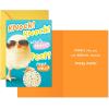 Hallmark Pack of 4 Easter Cards for Kids (Chick Knock Knock Joke)(Knock Knock Joke  4 Cards with Envelopes)