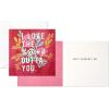Hallmark Pack of 4 Mickey Mouse Valentines Day Cards (All the Things You Love)(Multicolor)