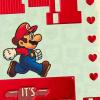 Hallmark Pack of 4 Mickey Mouse Valentines Day Cards (All the Things You Love)(Super Mario  4 Cards with Envelopes)