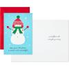 Hallmark Pack of Pokémon Christmas Cards, Pikachu Christmas Lights (4 Holiday Cards with Envelopes) (5XXH2386)(Christmas Joy  8 Cards with Envelopes)