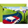 Hallmark Paper Wonder Displayable Pop Up Birthday Card (Beer)(Classic Car)