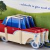 Hallmark Paper Wonder Displayable Pop Up Birthday Card (Beer)(Classic Car)