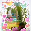 Hallmark Paper Wonder Displayable Pop Up Easter Card (Easter Basket)