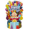 Hallmark Paper Wonder Pop Up Birthday Card with Music (Birthday Cake, Happy by Pharell Williams)(Pop Up  Cake  Happy by Pharell Williams)