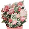 Hallmark Paper Wonder Pop Up Valentines Day Card, Displayable Bouquet (Happy Heart)(Happy Heart  Pop Up Bouquet)
