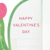 Hallmark Paper Wonder Pop Up Valentines Day Card, Displayable Bouquet (Happy Heart)(Pop Up  Honeycomb Cactus)