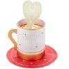Hallmark Paper Wonder Pop Up Valentines Day Card, Displayable Bouquet (Love You)(Latté Love)
