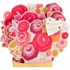 Hallmark Paper Wonder Pop Up Valentines Day Card, Displayable Bouquet (Love You)(Love You Bouquet)