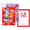 Hallmark Paw Patrol Valentines Day Cards and Stickers for Kids School (24 Classroom Valentines with Envelopes)(Paw Patrol Valentines with Stickers)