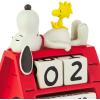 Hallmark Peanuts Magnetic Perpetual Calendar (Charlie Brown and Lucy) Gift for Boss, Grads, Fans(Peanuts Smile)