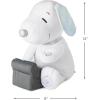 Hallmark Peanuts Musical Plush with Motion (75th Anniversary Snoopy with Typewriter), 10″