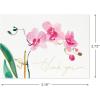 Hallmark Pink Orchid Thank You Notes (20 Blank Cards with Envelopes) for Bridal Shower, Baby Shower, Wedding, Birthday