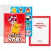 Hallmark Pokémon Valentines Day Cards and Stickers for Kids School (24 Classroom Valentines with Envelopes)(Valentine’s Day Cards)