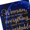 Hallmark Romantic Mothers Day Card for Wife, Girlfriend, or Partner (You’re Everything to Me)(Everything About You is Remarkable)