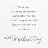 Hallmark Romantic Mothers Day Card for Wife (Love of My Life)(Love of My Life)