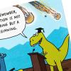 Hallmark Shoebox Funny Graduation Card (Dinosaur Commencement)(Dinosaur Keynote Speaker)