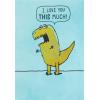 Hallmark Shoebox Funny Love Card, Anniversary Card, Fathers Day Card, or Birthday Card (T Rex Arms) (0349RZF3019)