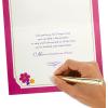 Hallmark Signature Easter Card (Blessings & Love)(Mother’s Day  Purple Flowers)
