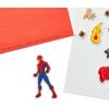 Hallmark Signature Marvel Birthday Card with Stickers (Spider-Man)(Light Blue)