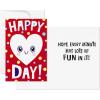 Hallmark Signature Paper Wonder Pop Up Valentines Day Cards Assortment (4 Cards with Envelopes)(Kids Happy Heart Day)