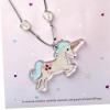 Hallmark Signature Valentines Day Card for Kids (Removable Unicorn Necklace)