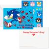 Hallmark Sonic the Hedgehog Valentine’s Day Card Assortment for Kids (24 Valentine Cards, 24 Sticker Sheets and Envelopes)(Sonic the Hedgehog)