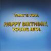 Hallmark Star Wars Pop Up Birthday Card (Millennium Falcon) May the 4th Signature Paper Wonder 3D Card(Star Wars  Happy Birthday Young Jedi)